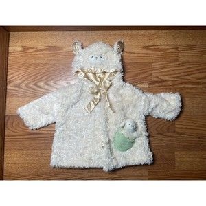 Gund Baby Lamb W/ Baby Sweater Costume Satin Lined Girls One Size